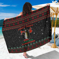 Penguin Tree Christmas Sarong Xmas Holiday Patterns - Wonder Print Shop