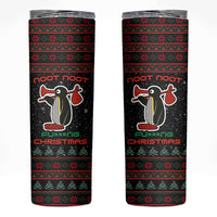 Penguin Tree Christmas Skinny Tumbler Xmas Holiday Patterns - Wonder Print Shop