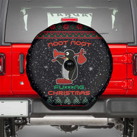 Penguin Tree Christmas Spare Tire Cover Xmas Holiday Patterns - Wonder Print Shop