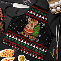 Pig Gorgeous Reindeer Christmas Apron Xmas Holiday Patterns - Wonder Print Shop