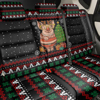 Pig Gorgeous Reindeer Christmas Back Car Seat Cover Xmas Holiday Patterns - Wonder Print Shop