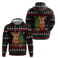 Pig Gorgeous Reindeer Christmas Hoodie Xmas Holiday Patterns - Wonder Print Shop