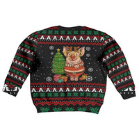 Pig Gorgeous Reindeer Christmas Kid Ugly Christmas Sweater Xmas Holiday Patterns - Wonder Print Shop