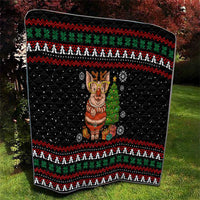Pig Gorgeous Reindeer Christmas Quilt Xmas Holiday Patterns - Wonder Print Shop