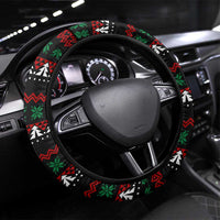 Pig Gorgeous Reindeer Christmas Steering Wheel Cover Xmas Holiday Patterns - Wonder Print Shop