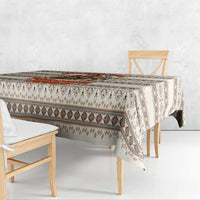 Riding Bulls Punchin Fools Christmas Tablecloth Xmas Holiday Patterns - Wonder Print Shop