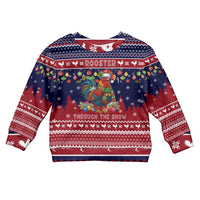 Rooster Through The Snow Christmas Kid Ugly Christmas Sweater Xmas Holiday Patterns - Wonder Print Shop