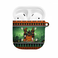 Rottweiler Christmas AirPods Case Xmas Holiday Patterns - Wonder Print Shop