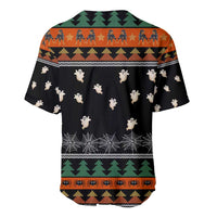 Rottweiler Christmas Baseball Jersey Xmas Holiday Patterns - Wonder Print Shop