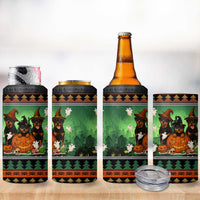 Rottweiler Christmas 4 in 1 Can Cooler Tumbler Xmas Holiday Patterns - Wonder Print Shop