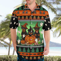 Rottweiler Christmas Hawaiian Shirt Xmas Holiday Patterns - Wonder Print Shop