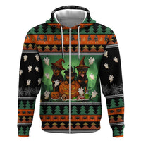 Rottweiler Christmas Hoodie Xmas Holiday Patterns - Wonder Print Shop