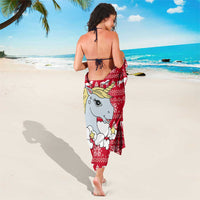Lovely Unicorn Christmas Sarong Xmas Holiday Patterns - Wonder Print Shop