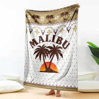 Malibu Christmas Blanket Xmas Holiday Patterns - Wonder Print Shop