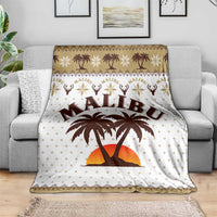 Malibu Christmas Blanket Xmas Holiday Patterns - Wonder Print Shop