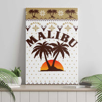 Malibu Christmas Canvas Wall Art Xmas Holiday Patterns - Wonder Print Shop