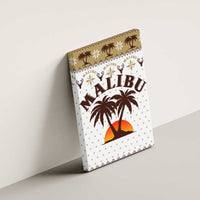 Malibu Christmas Canvas Wall Art Xmas Holiday Patterns - Wonder Print Shop