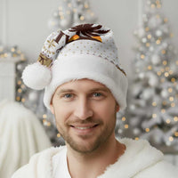 Malibu Christmas Santa Hat Xmas Holiday Patterns - Wonder Print Shop