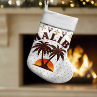 Malibu Christmas Stocking Xmas Holiday Patterns - Wonder Print Shop