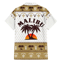 Malibu Christmas Hawaiian Shirt Xmas Holiday Patterns - Wonder Print Shop