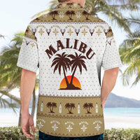 Malibu Christmas Hawaiian Shirt Xmas Holiday Patterns - Wonder Print Shop