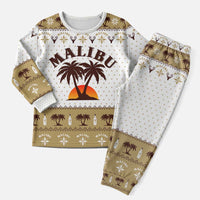 Malibu Christmas Pajama Set Xmas Holiday Patterns - Wonder Print Shop