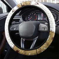 Malibu Christmas Steering Wheel Cover Xmas Holiday Patterns - Wonder Print Shop