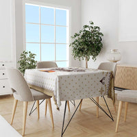 Malibu Christmas Tablecloth Xmas Holiday Patterns - Wonder Print Shop