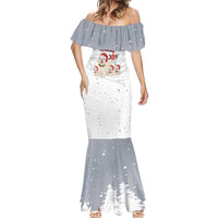 Maltese Peace Love Joy Christmas Mermaid Dress Xmas Holiday Patterns - Wonder Print Shop