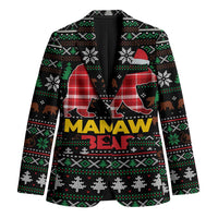 Mamaw Bear Christmas Blazer Xmas Holiday Patterns - Wonder Print Shop