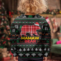 Mamaw Bear Christmas Kid Ugly Christmas Sweater Xmas Holiday Patterns - Wonder Print Shop