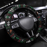Mamaw Bear Christmas Steering Wheel Cover Xmas Holiday Patterns - Wonder Print Shop