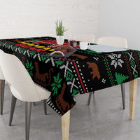 Mamaw Bear Christmas Tablecloth Xmas Holiday Patterns - Wonder Print Shop