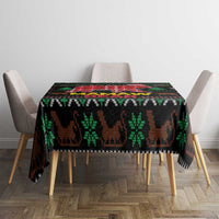 Mamaw Bear Christmas Tablecloth Xmas Holiday Patterns - Wonder Print Shop