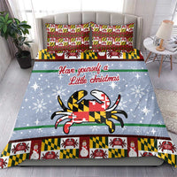 Maryland Symbols Christmas Bedding Set Xmas Holiday Patterns - Wonder Print Shop