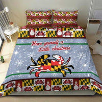 Maryland Symbols Christmas Bedding Set Xmas Holiday Patterns - Wonder Print Shop