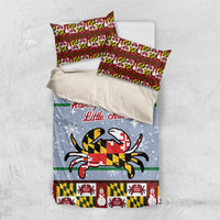 Maryland Symbols Christmas Bedding Set Xmas Holiday Patterns - Wonder Print Shop