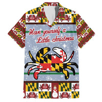 Maryland Symbols Christmas Hawaiian Shirt Xmas Holiday Patterns - Wonder Print Shop