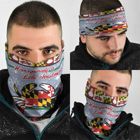 Maryland Symbols Christmas Neck Gaiter Xmas Holiday Patterns - Wonder Print Shop