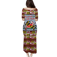 Maryland Symbols Christmas Puletasi Xmas Holiday Patterns - Wonder Print Shop