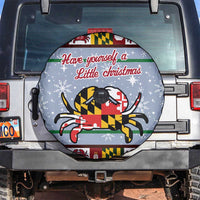 Maryland Symbols Christmas Spare Tire Cover Xmas Holiday Patterns - Wonder Print Shop