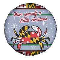 Maryland Symbols Christmas Spare Tire Cover Xmas Holiday Patterns - Wonder Print Shop