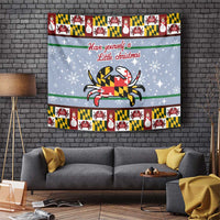 Maryland Symbols Christmas Tapestry Xmas Holiday Patterns - Wonder Print Shop