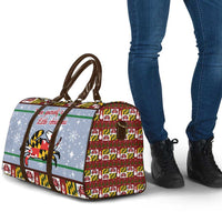 Maryland Symbols Christmas Travel Bag Xmas Holiday Patterns - Wonder Print Shop