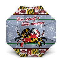 Maryland Symbols Christmas Umbrella Xmas Holiday Patterns - Wonder Print Shop