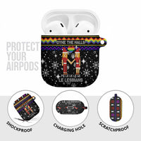LGBT Lesbians Christmas AirPods Case Xmas Holiday Patterns - Wonder Print Shop