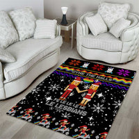 LGBT Lesbians Christmas Area Rug Xmas Holiday Patterns - Wonder Print Shop