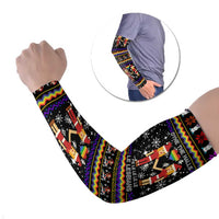 LGBT Lesbians Christmas Arm Sleeves Xmas Holiday Patterns - Wonder Print Shop