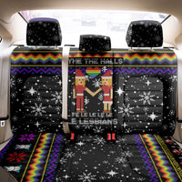 LGBT Lesbians Christmas Back Car Seat Cover Xmas Holiday Patterns - Wonder Print Shop