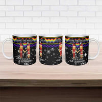 LGBT Lesbians Christmas Ceramic Mug Xmas Holiday Patterns - Wonder Print Shop